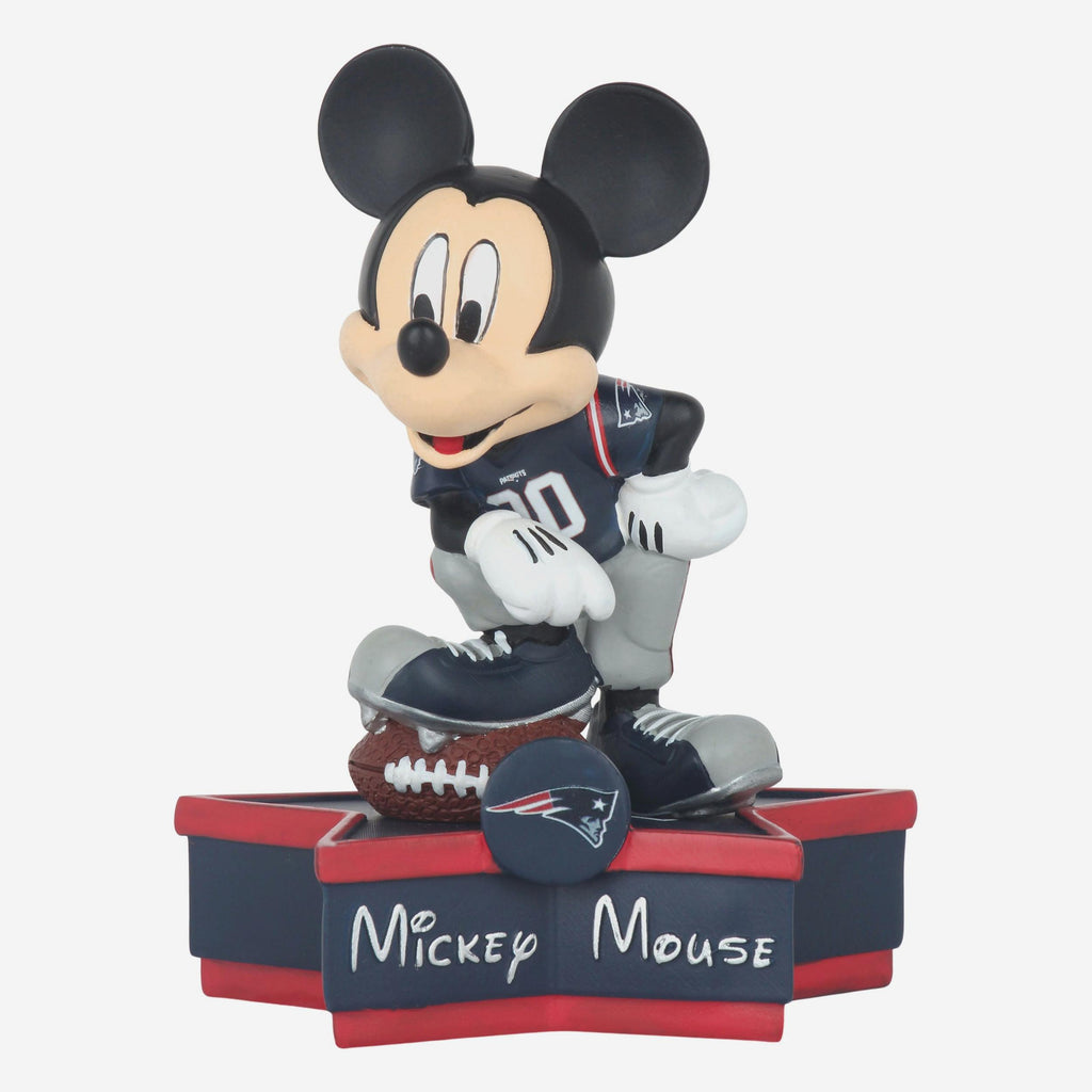 New England Patriots Disney Mickey Mouse Uniform Figurine FOCO - FOCO.com