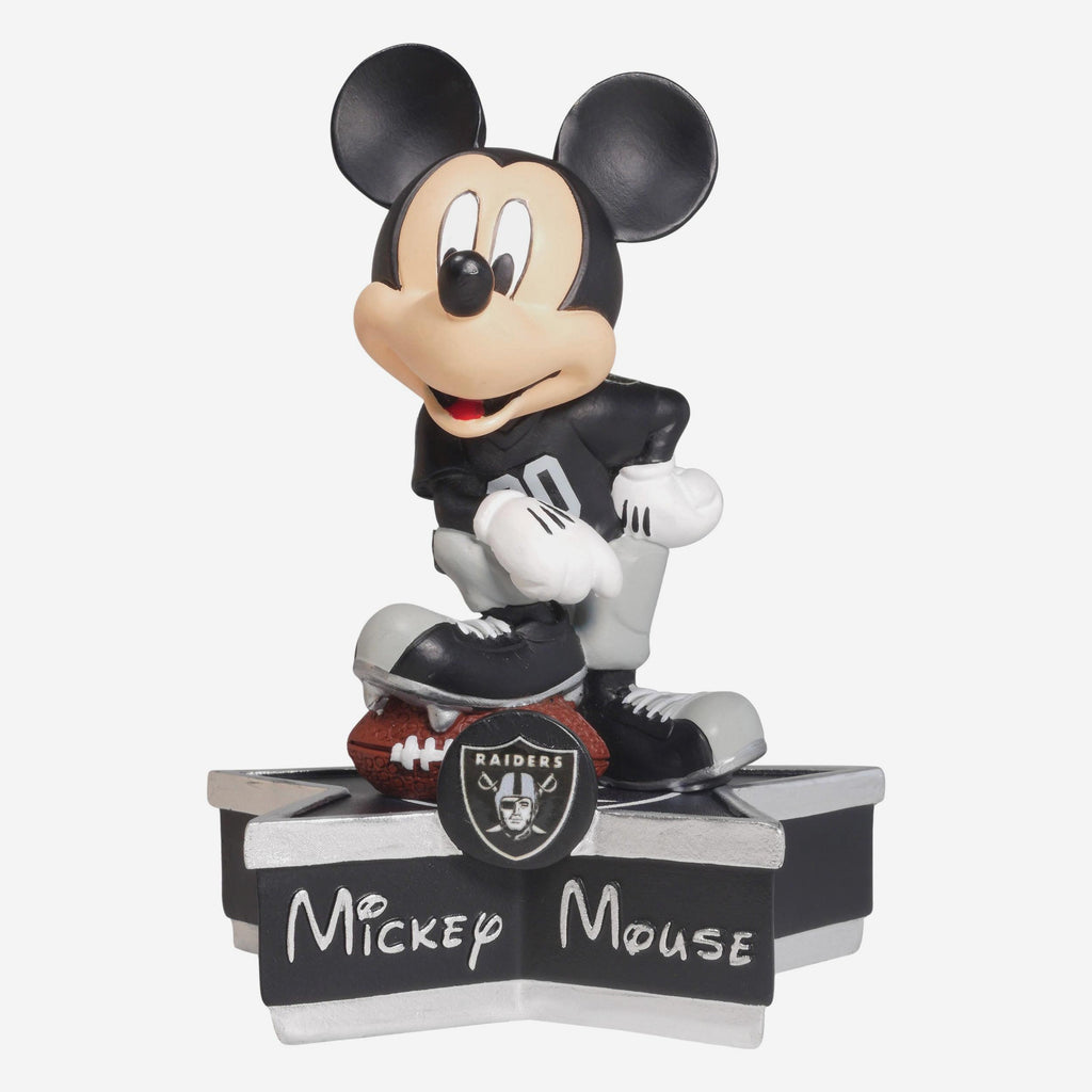 Las Vegas Raiders Disney Mickey Mouse Uniform Figurine FOCO - FOCO.com