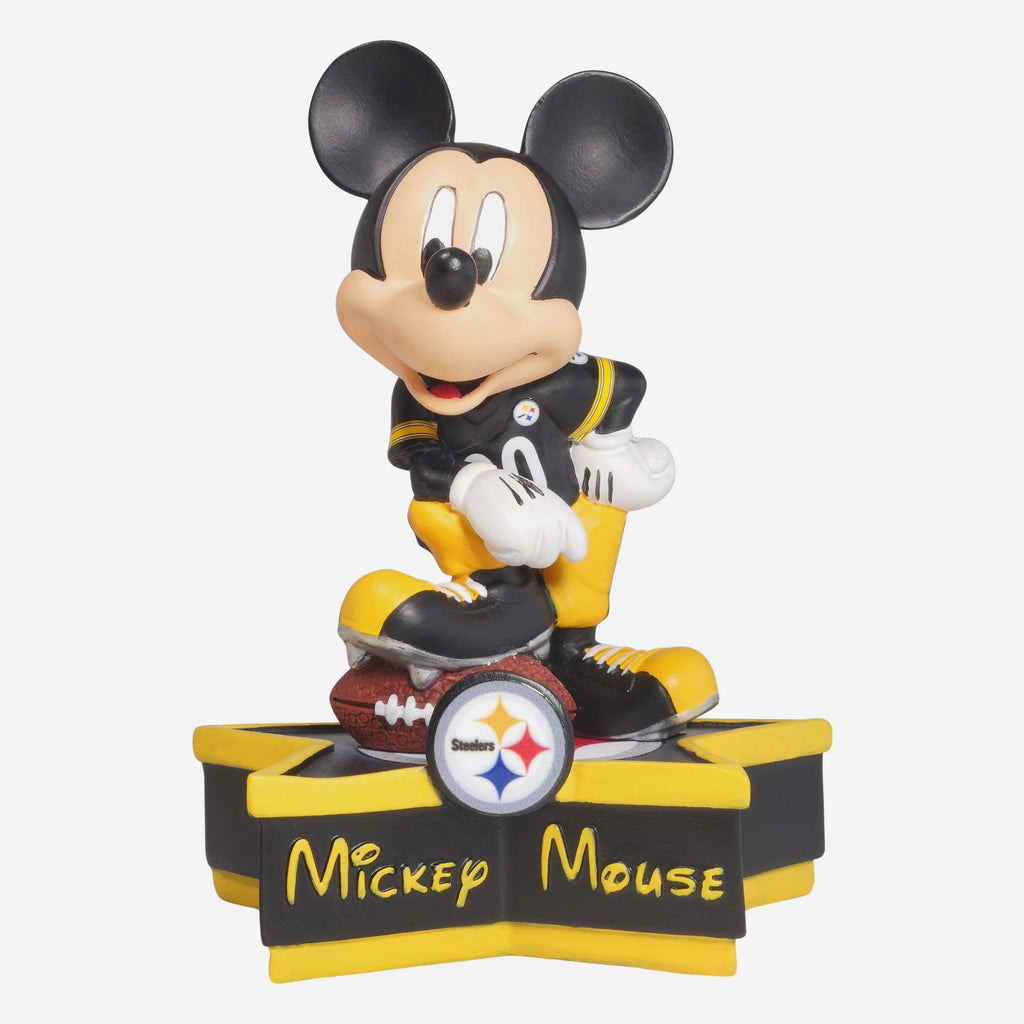 Pittsburgh Steelers Disney Mickey Mouse Uniform Figurine FOCO - FOCO.com
