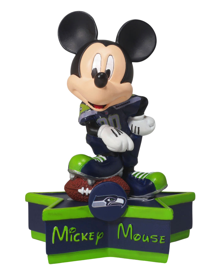 Seattle Seahawks Disney Mickey Mouse Uniform Figurine FOCO - FOCO.com