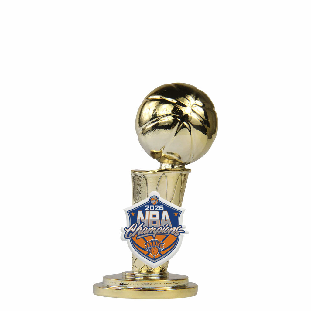 New York Knicks 2026 NBA Champions Trophy Paperweight FOCO - FOCO.com