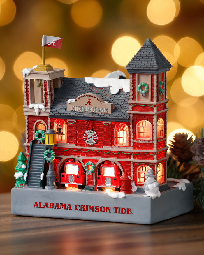 Alabama Crimson Tide Light Up Resin Team Firehouse FOCO - FOCO.com