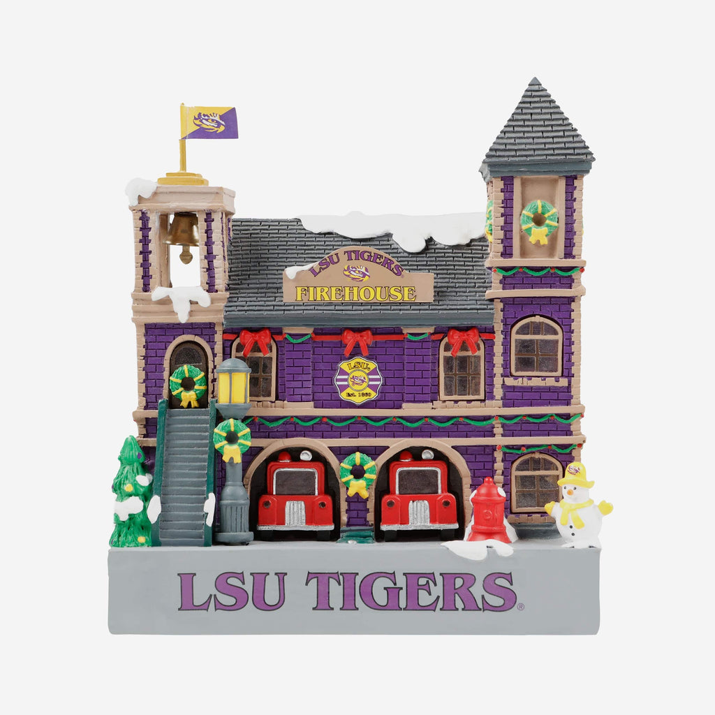 LSU Tigers Light Up Resin Team Firehouse FOCO - FOCO.com