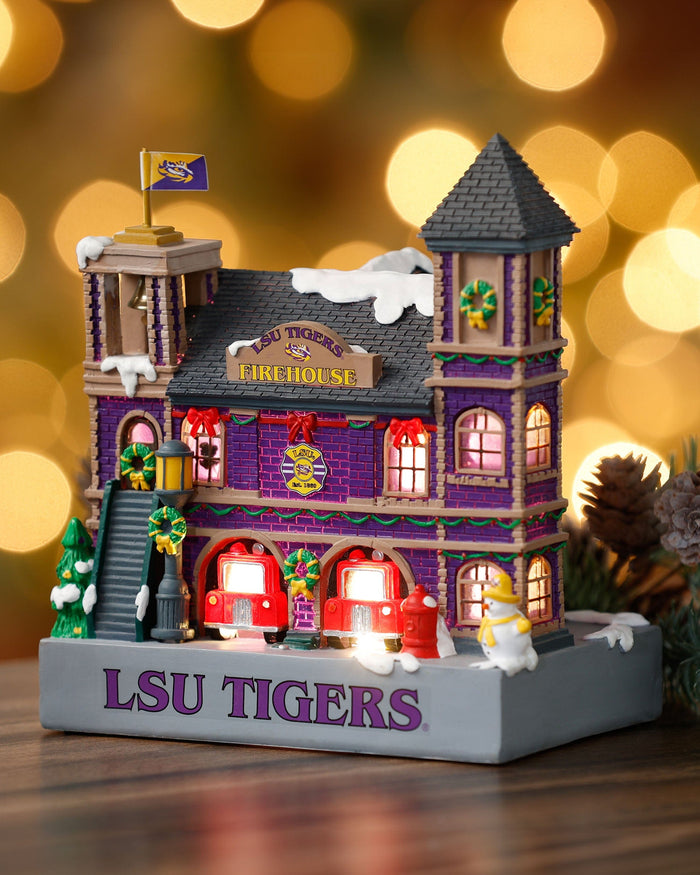 LSU Tigers Light Up Resin Team Firehouse FOCO - FOCO.com