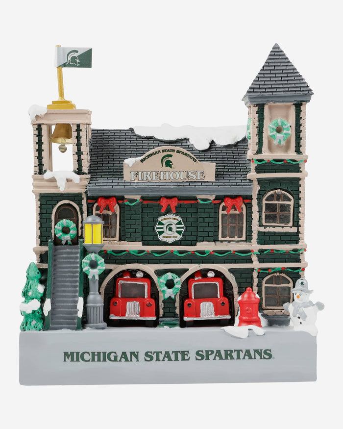 Michigan State Spartans Light Up Resin Team Firehouse FOCO - FOCO.com