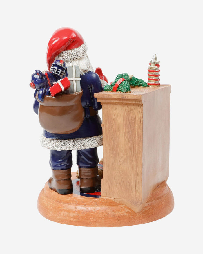 New York Giants Santa Fireplace Figurine FOCO - FOCO.com