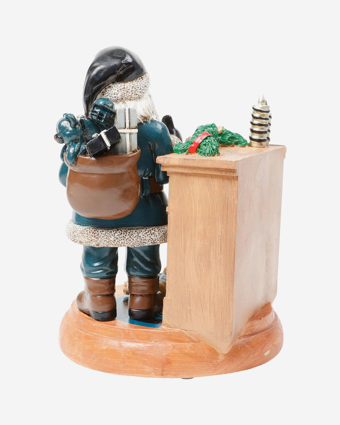 Philadelphia Eagles Santa Fireplace Figurine FOCO - FOCO.com