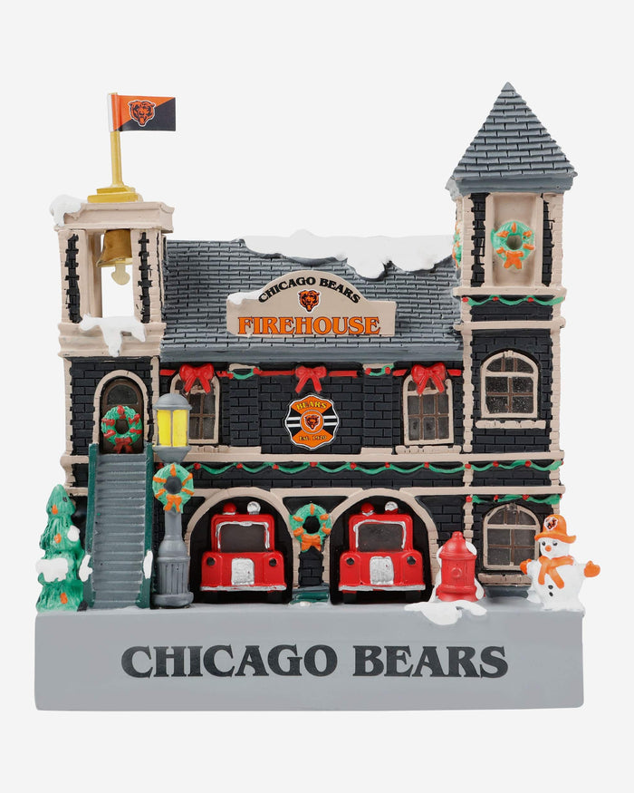 Chicago Bears Light Up Resin Team Firehouse FOCO - FOCO.com