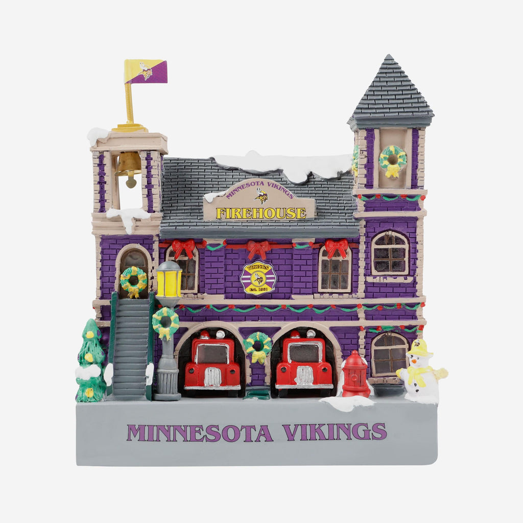 Minnesota Vikings Light Up Resin Team Firehouse FOCO - FOCO.com