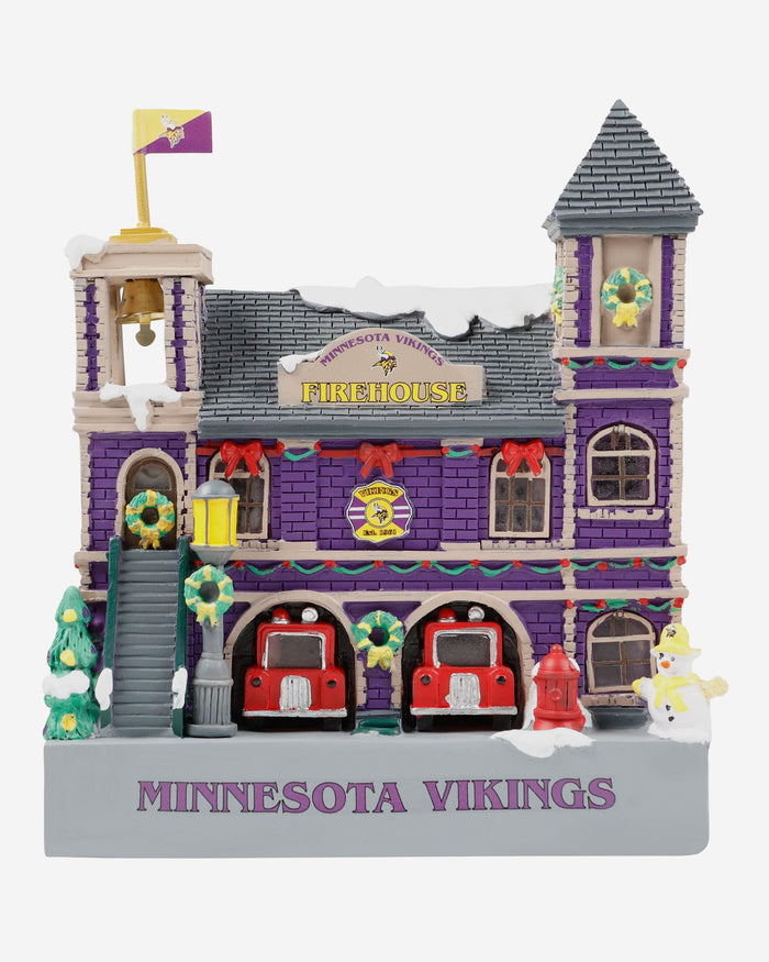 Minnesota Vikings Light Up Resin Team Firehouse FOCO - FOCO.com