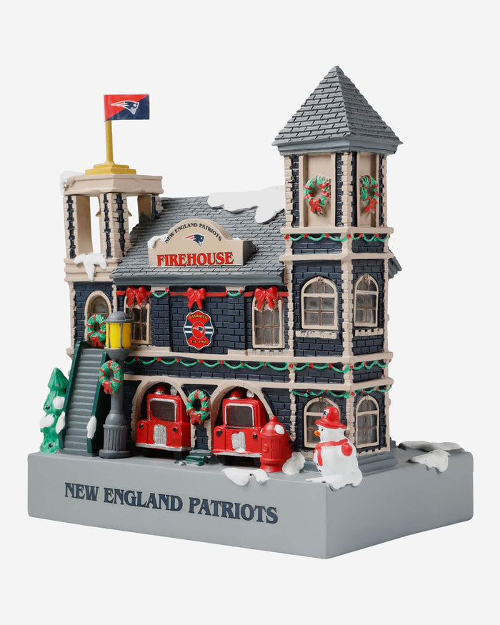 New England Patriots Light Up Resin Team Firehouse FOCO - FOCO.com