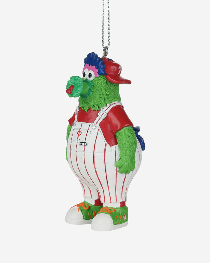 Phillie Phanatic Philadelphia Phillies Bib Overalls Mini Mascot Ornament FOCO - FOCO.com