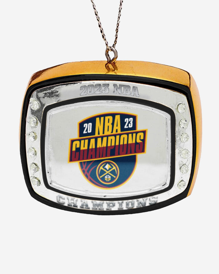 Denver Nuggets 2023 NBA Champions Ring Ornament FOCO - FOCO.com