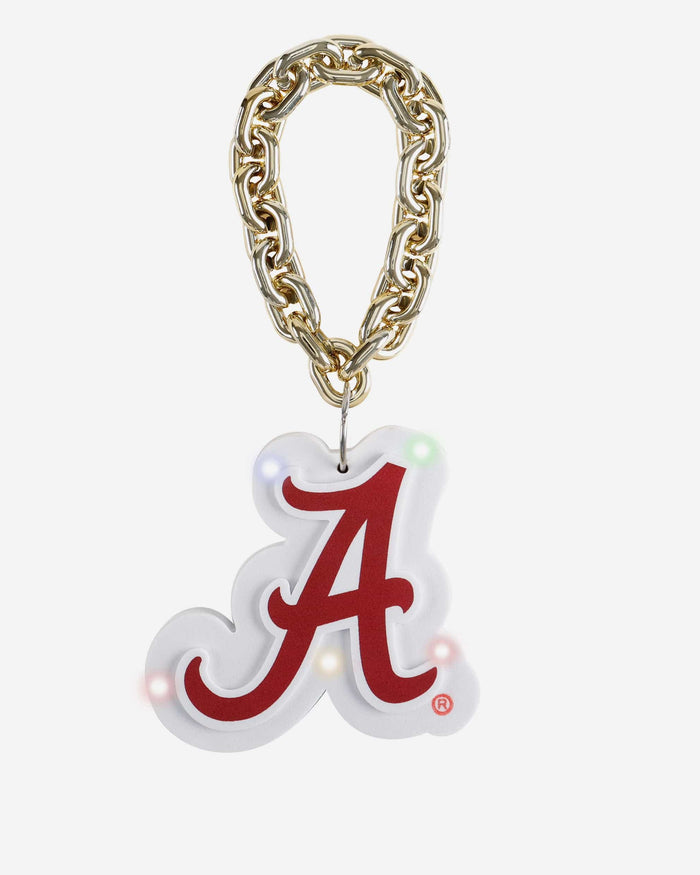 Alabama Crimson Tide Big Logo Light Up Chain Ornament FOCO - FOCO.com