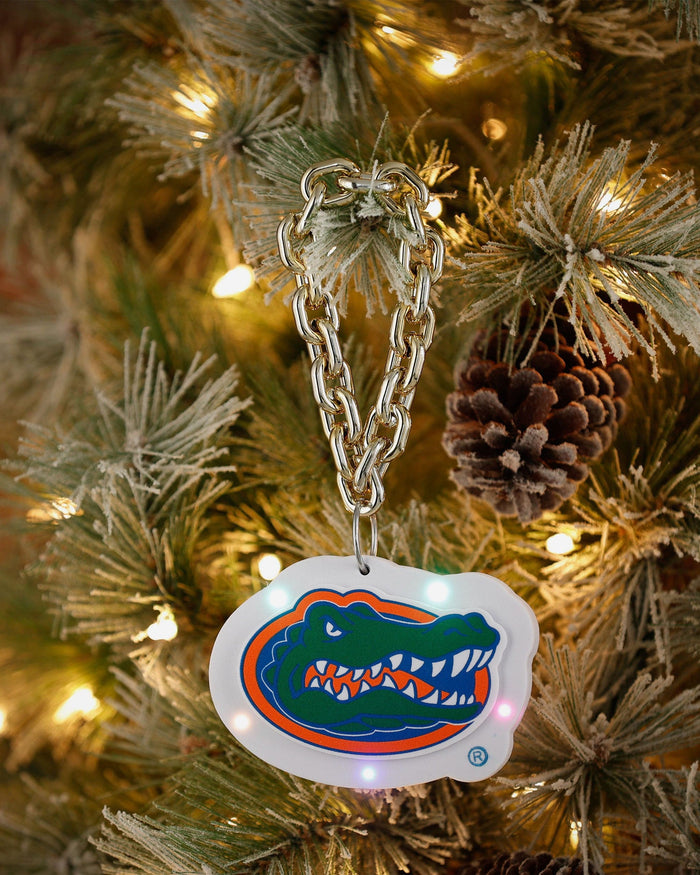 Florida Gators Big Logo Light Up Chain Ornament FOCO - FOCO.com