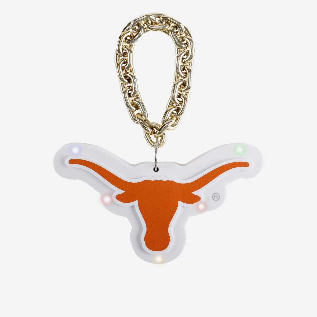 Texas Longhorns Big Logo Light Up Chain Ornament FOCO - FOCO.com