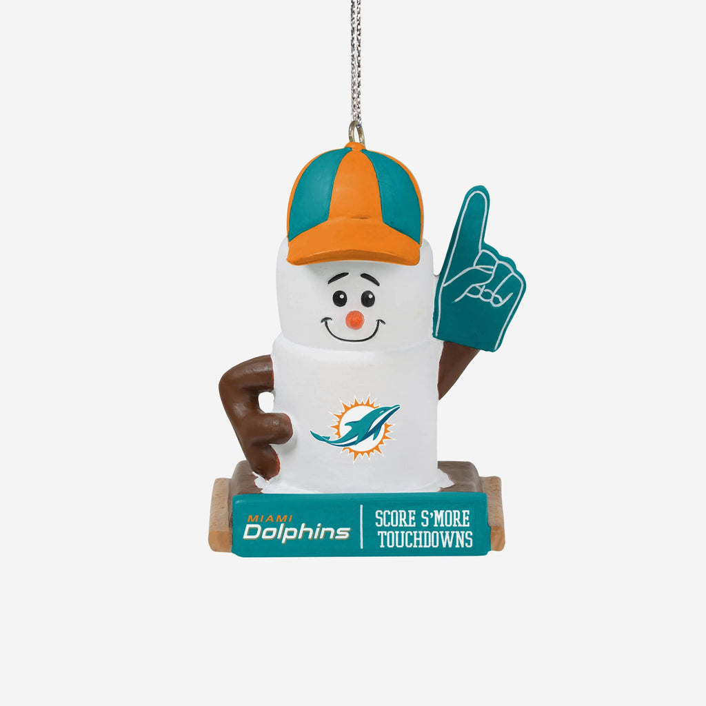 Miami Dolphins Smores Ornament FOCO - FOCO.com