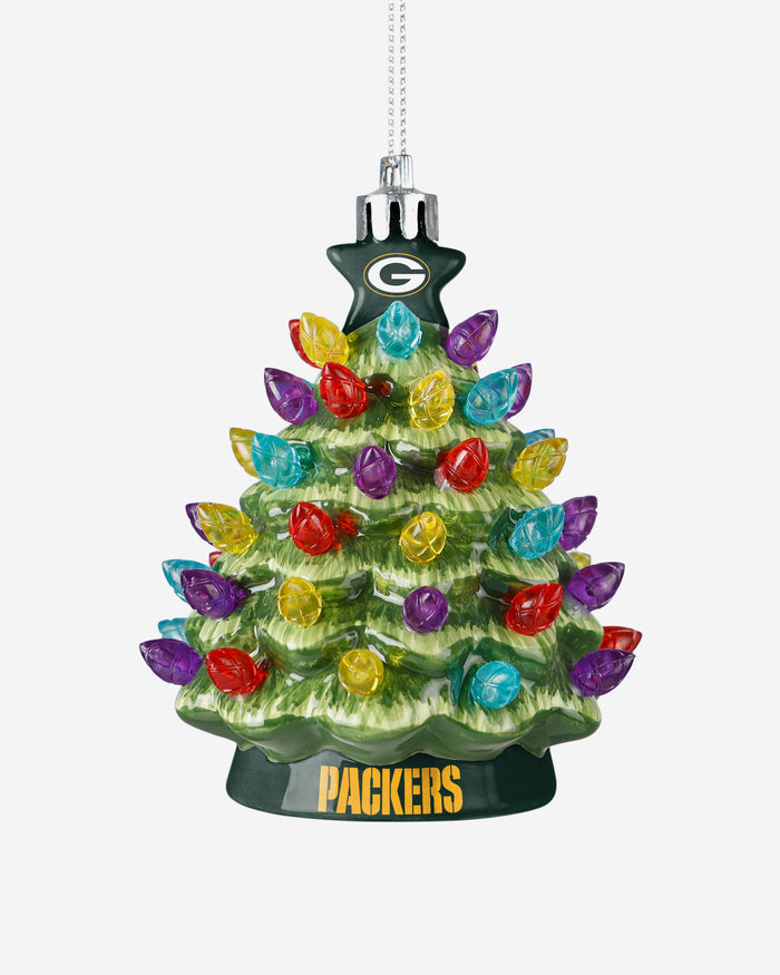 Green Bay Packers Ceramic Tree Ornament