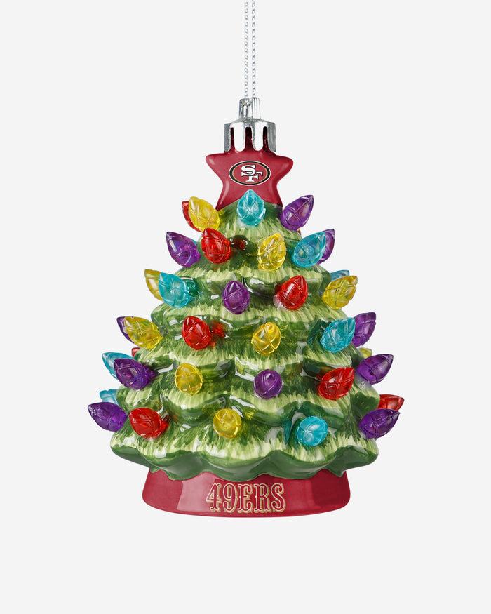 San Francisco 49ers Ceramic Tree Ornament