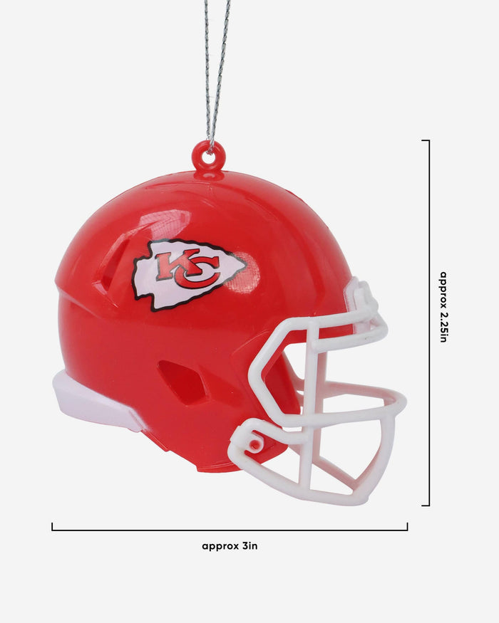 Kansas City Chiefs Super Bowl LVIII Champions Resin Football Helmet Ornament FOCO - FOCO.com