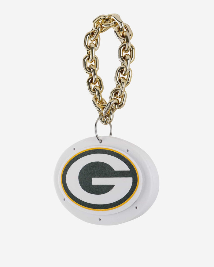 Green Bay Packers Big Logo Light Up Chain Ornament FOCO - FOCO.com