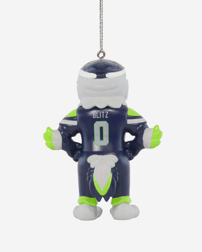 Seattle Seahawks Super Bowl LX Champions Mascot Ornament FOCO - FOCO.com