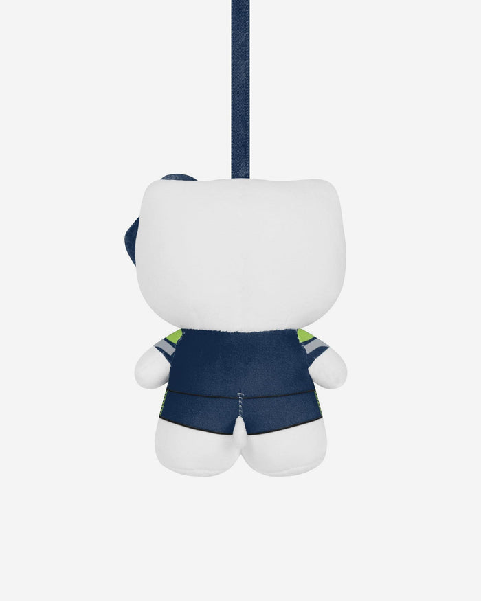 Seattle Seahawks Super Bowl LX Champions Plush Hello Kitty® Ornament FOCO - FOCO.com