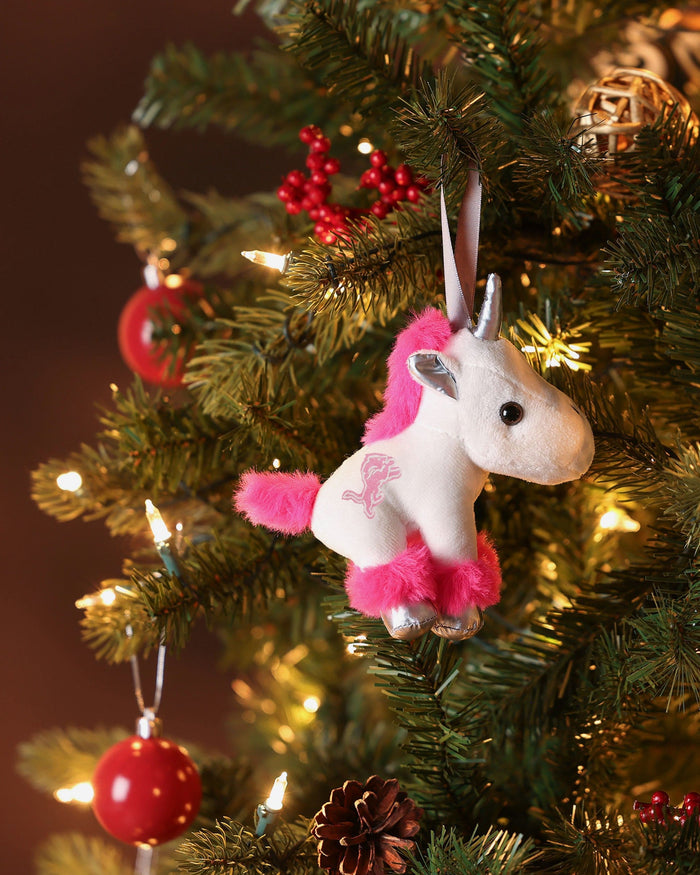 Detroit Lions Plush Unicorn Ornament FOCO - FOCO.com