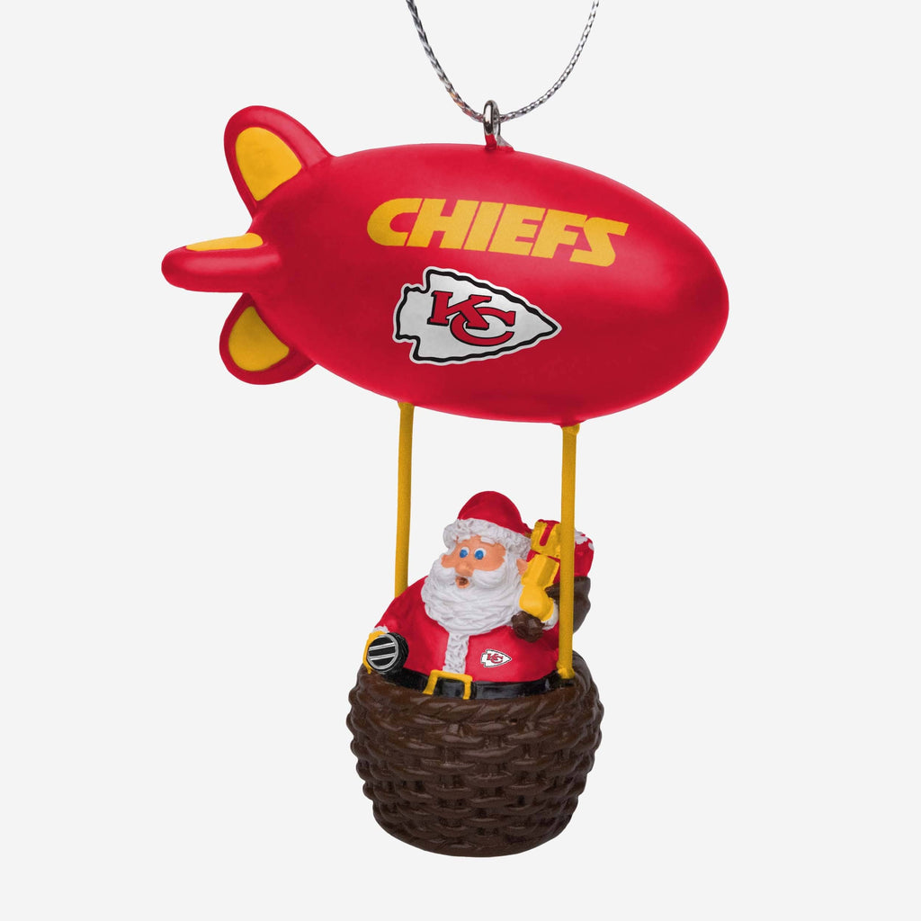 Kansas City Chiefs Santa Blimp Ornament FOCO - FOCO.com