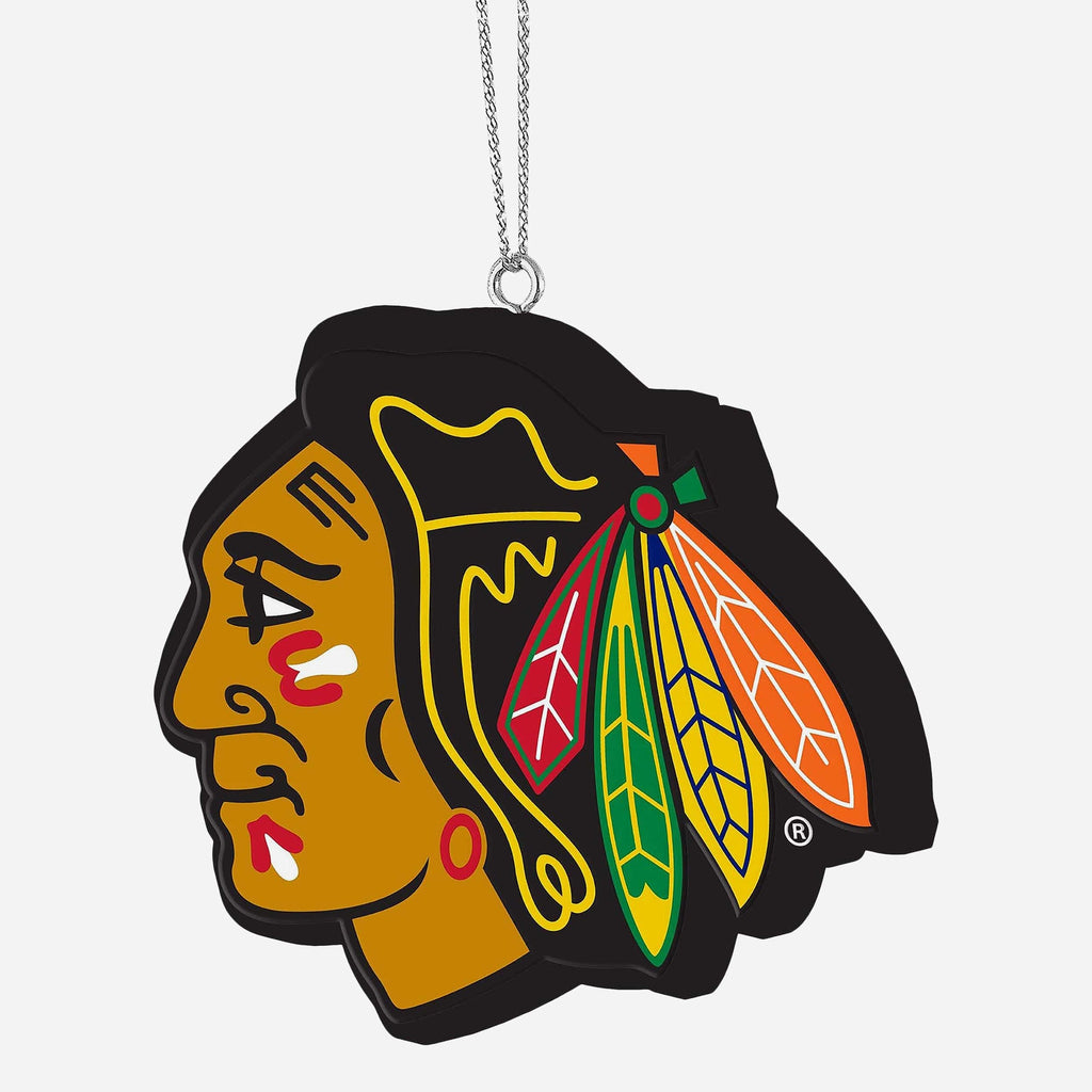 Chicago Blackhawks Resin Logo Ornament FOCO - FOCO.com