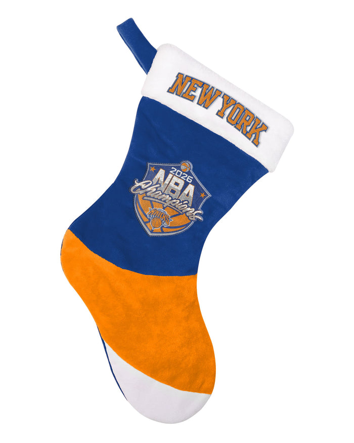 New York Knicks 2026 NBA Champions Basic Stocking FOCO - FOCO.com