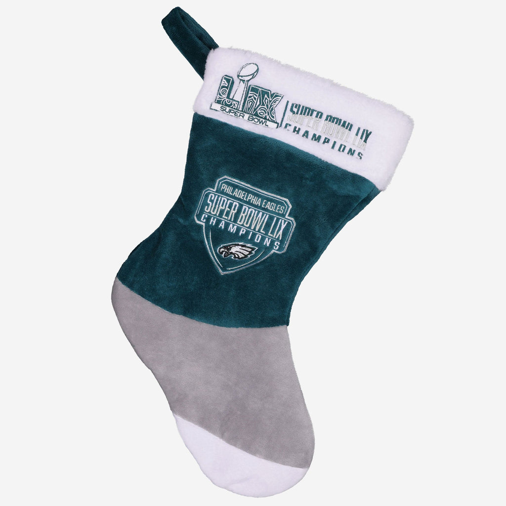 Philadelphia Eagles Super Bowl LIX Champions Stocking FOCO - FOCO.com