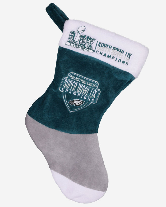 Philadelphia Eagles Super Bowl LIX Champions Stocking FOCO - FOCO.com