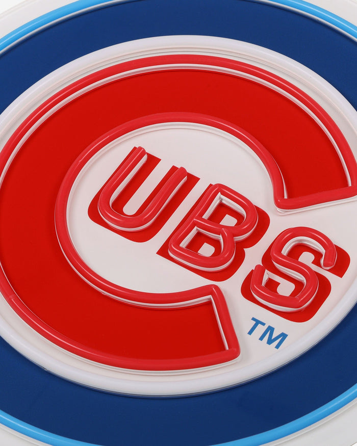 Chicago Cubs LED Neon Light Up Team Logo Sign FOCO - FOCO.com