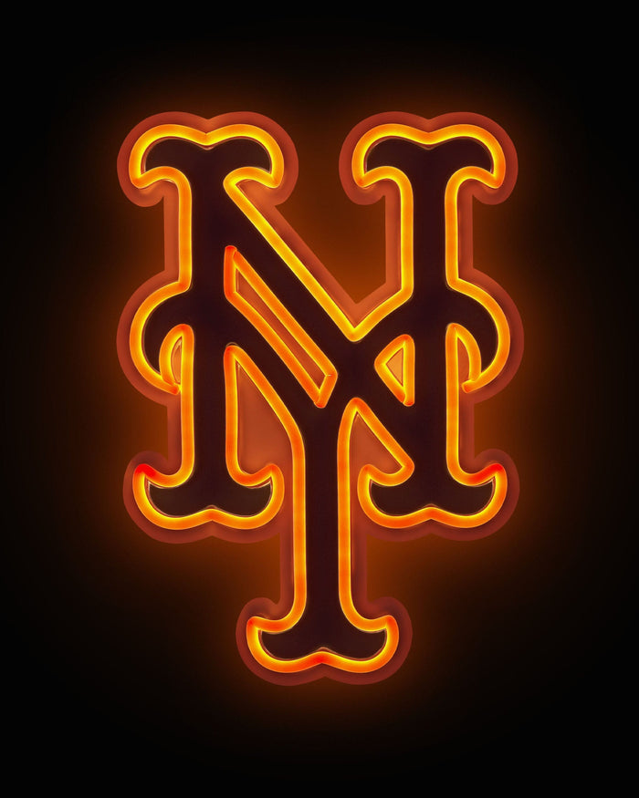 New York Mets LED Neon Light Up Team Logo Sign FOCO - FOCO.com