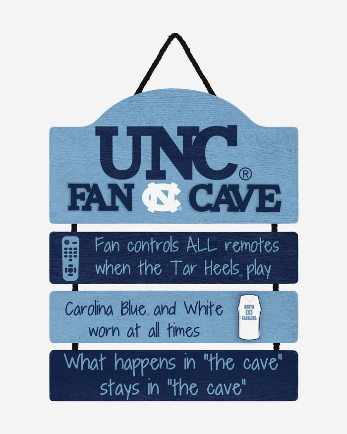 North Carolina Tar Heels Fancave Sign FOCO - FOCO.com