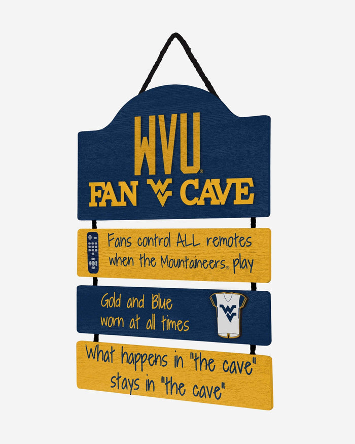 West Virginia Mountaineers Fancave Sign FOCO - FOCO.com