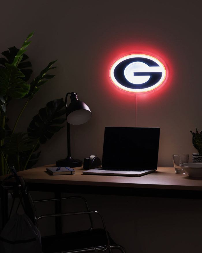 Georgia Bulldogs LED Neon Light Up Team Logo Sign FOCO - FOCO.com