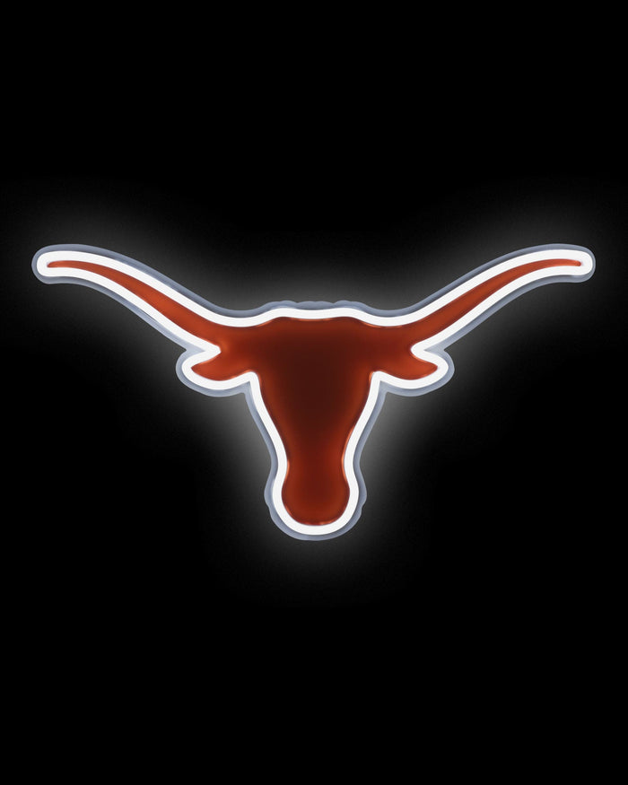 Texas Longhorns LED Neon Light Up Team Logo Sign FOCO - FOCO.com