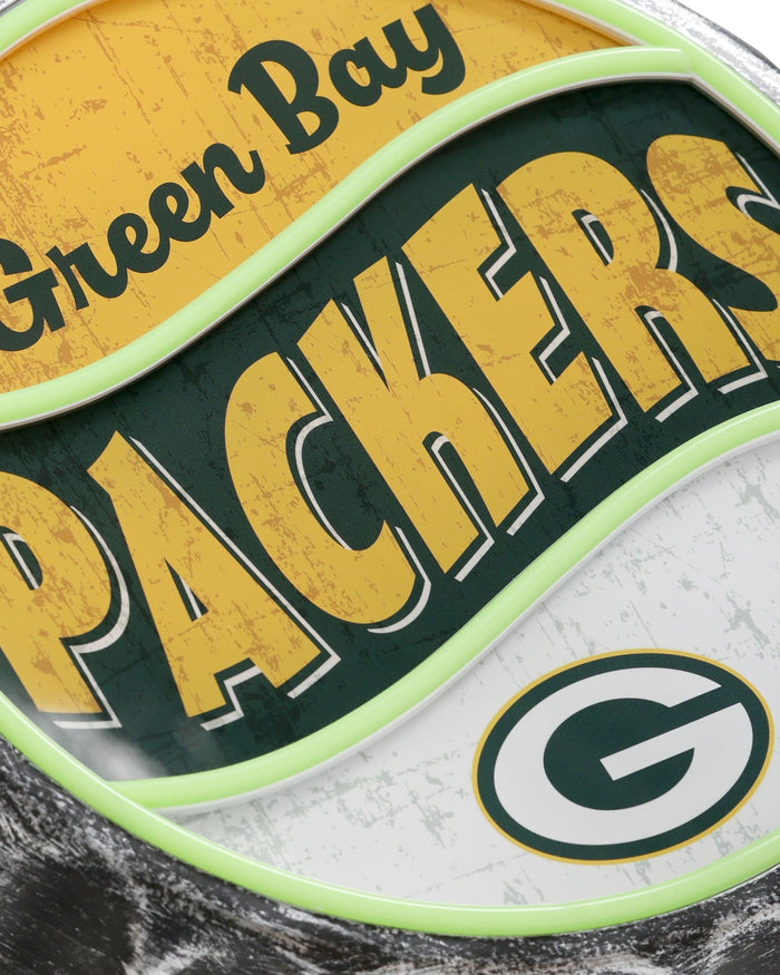 Green Bay Packers LED Neon Backlit Bottle Cap Wall Sign FOCO - FOCO.com
