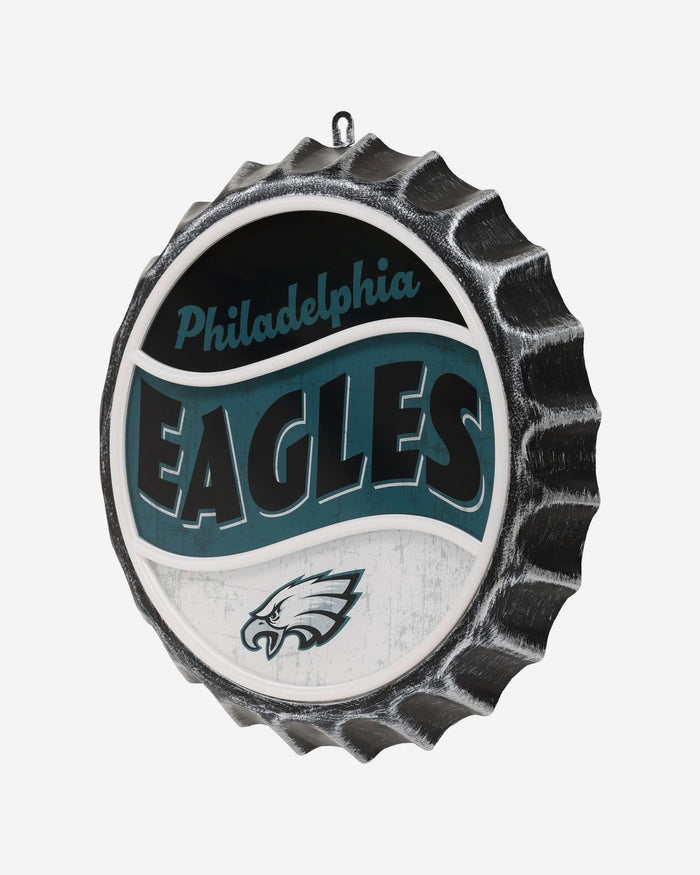 Philadelphia Eagles LED Neon Backlit Bottle Cap Wall Sign FOCO - FOCO.com