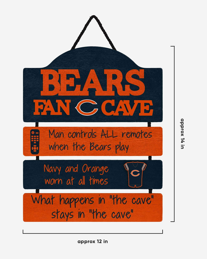 Chicago Bears Fancave Sign FOCO - FOCO.com