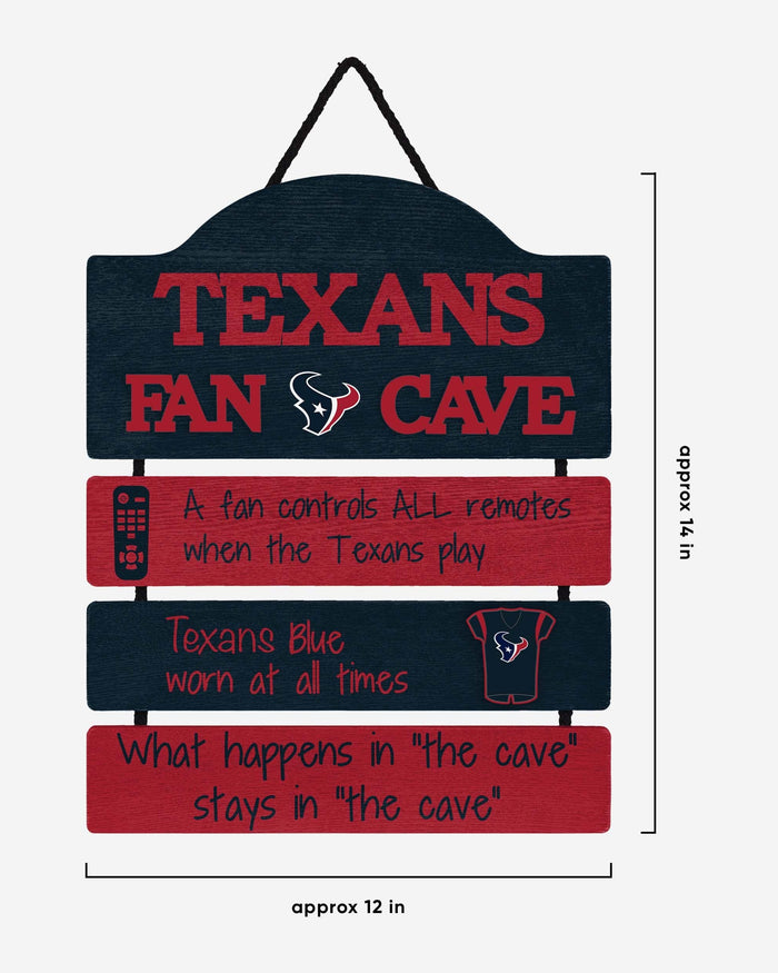 Houston Texans Fancave Sign FOCO - FOCO.com