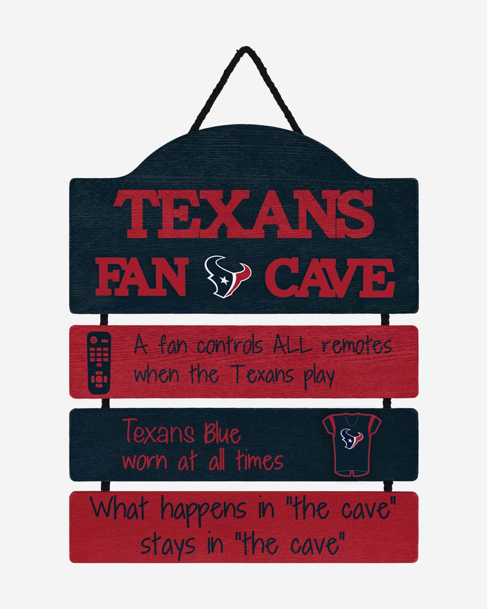 Houston Texans Fancave Sign FOCO - FOCO.com