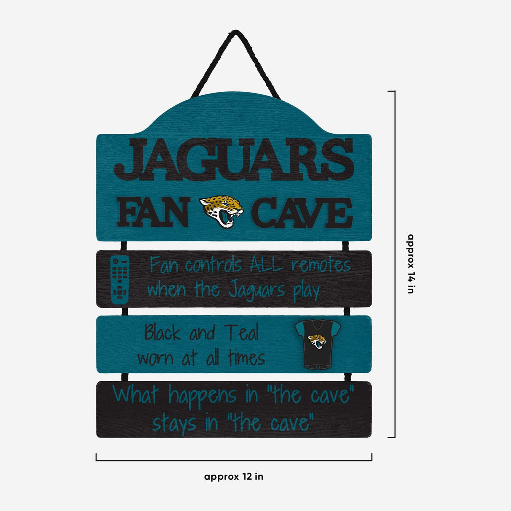 Jacksonville Jaguars Fancave Sign FOCO