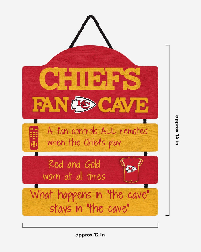 Kansas City Chiefs Fancave Sign FOCO - FOCO.com