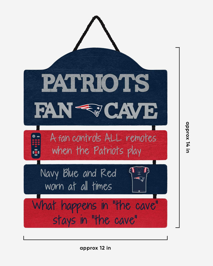 New England Patriots Fancave Sign FOCO - FOCO.com