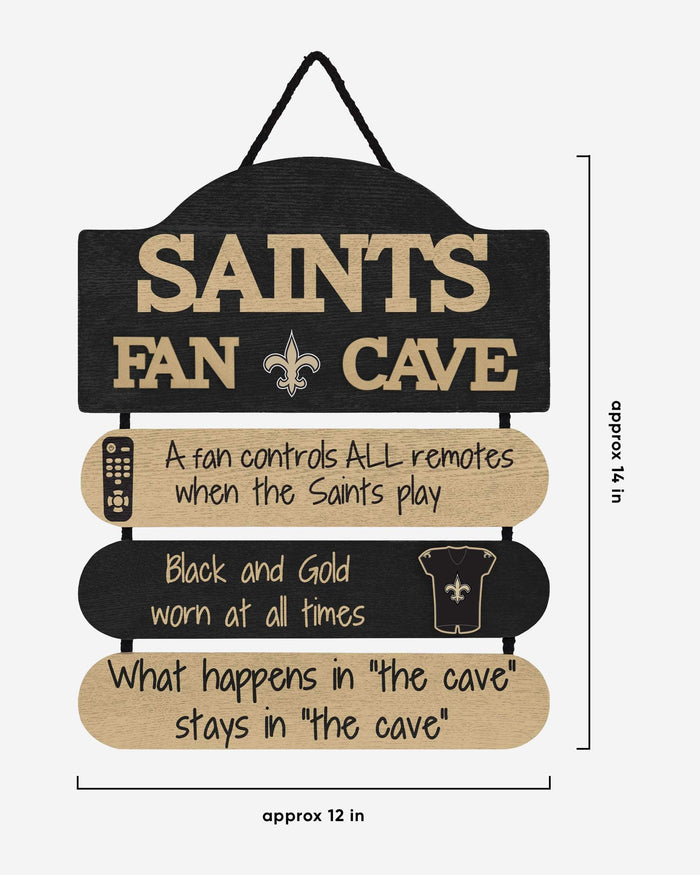 New Orleans Saints Fancave Sign FOCO - FOCO.com