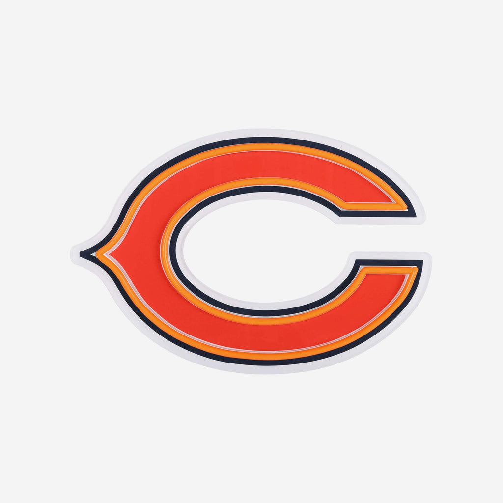 Chicago Bears LED Neon Light Up Team Logo Sign FOCO - FOCO.com