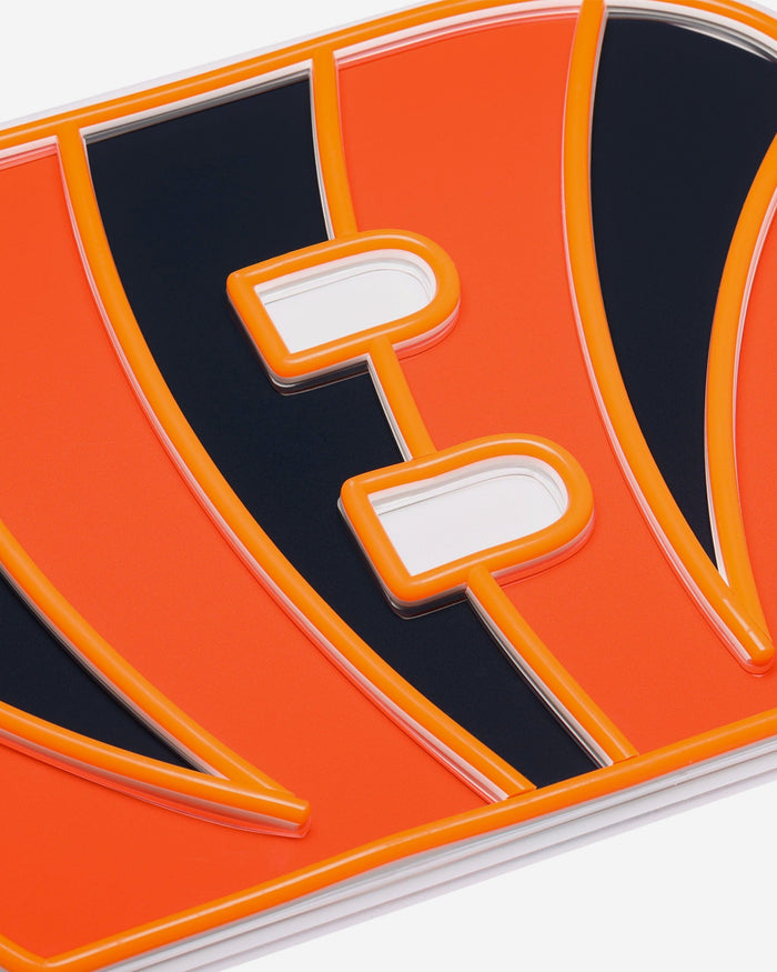 Cincinnati Bengals LED Neon Light Up Team Logo Sign FOCO - FOCO.com